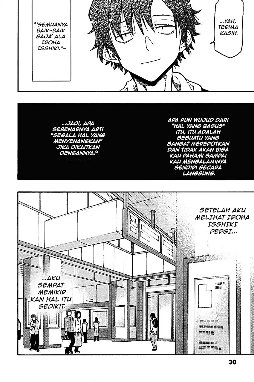 Yahari Ore no Seishun Love Come wa Machigatteiru @comic Chapter 70 - halaman 6