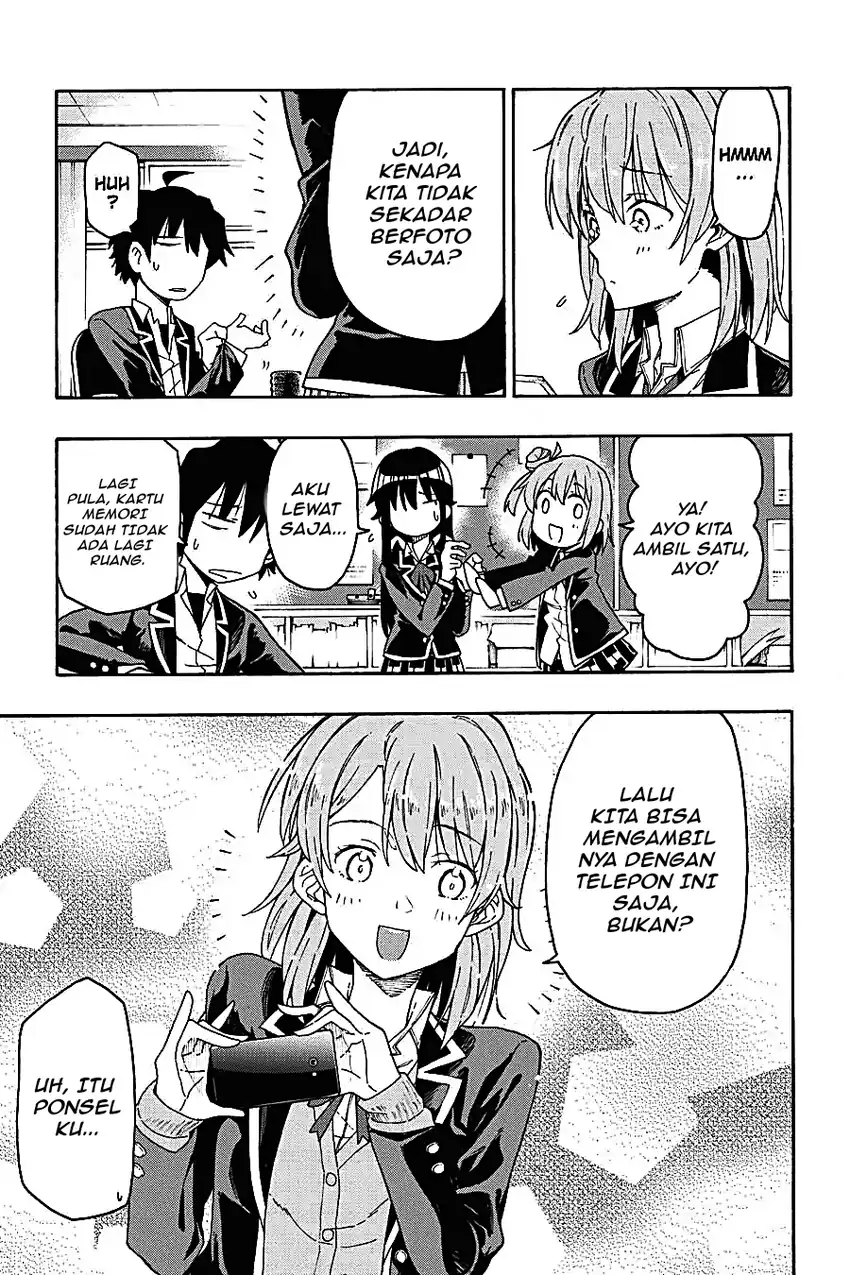 Yahari Ore no Seishun Love Come wa Machigatteiru @comic Chapter 71 - halaman 11