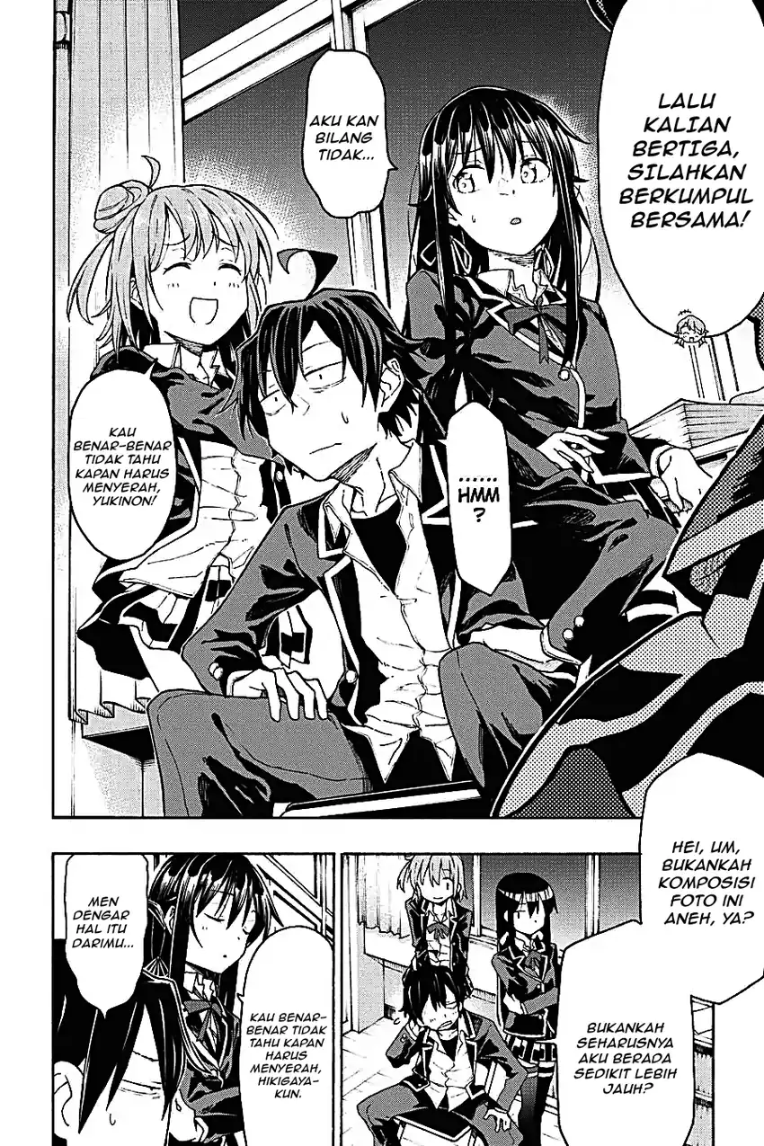 Yahari Ore no Seishun Love Come wa Machigatteiru @comic Chapter 71 - halaman 12