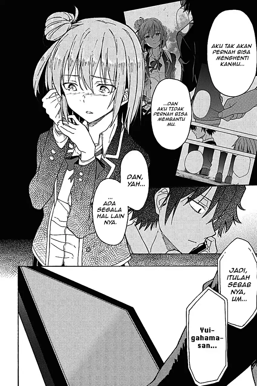 Yahari Ore no Seishun Love Come wa Machigatteiru @comic Chapter 71 - halaman 2