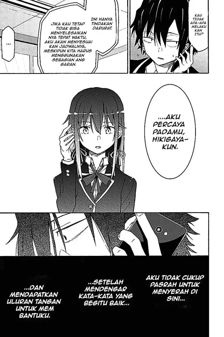 Yahari Ore no Seishun Love Come wa Machigatteiru @comic Chapter 71 - halaman 5