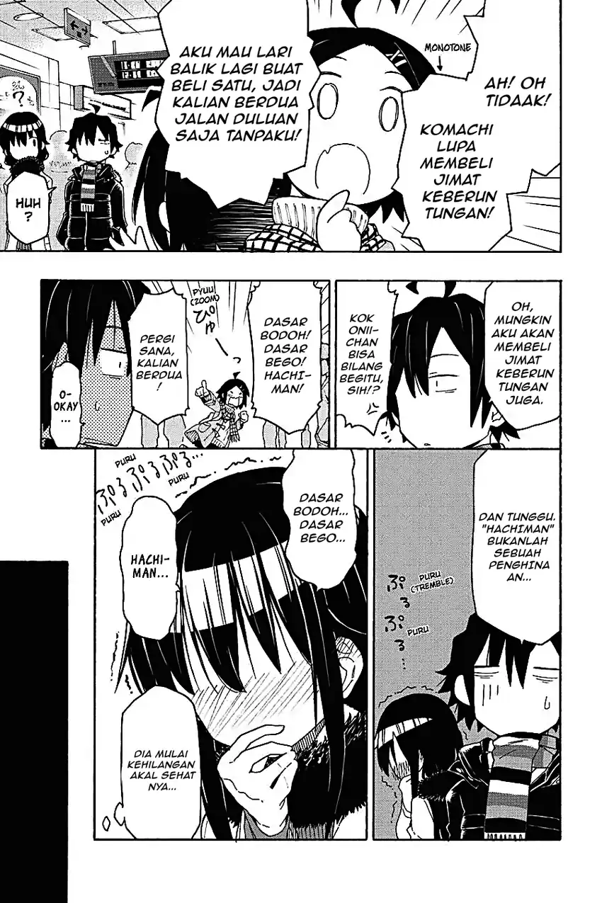 Yahari Ore no Seishun Love Come wa Machigatteiru @comic Chapter 72 - halaman 3