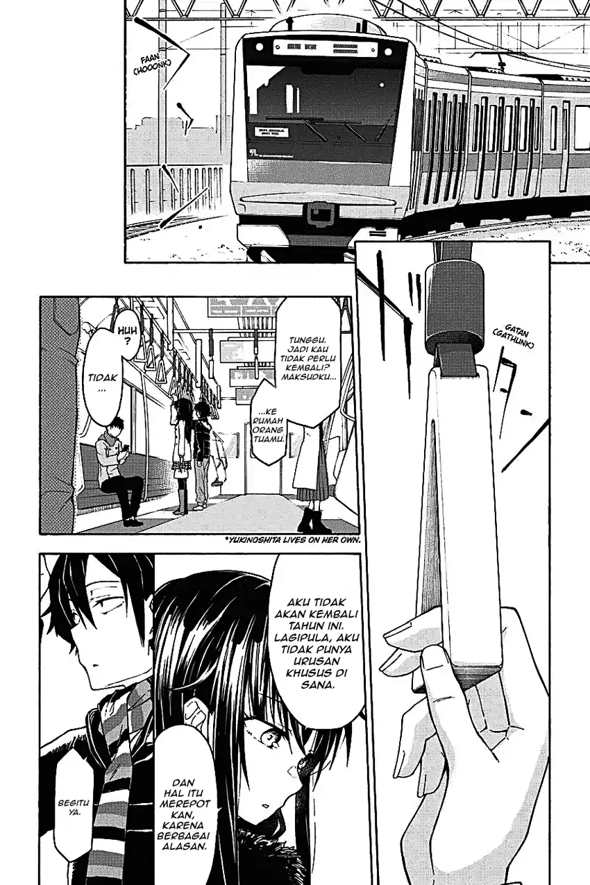 Yahari Ore no Seishun Love Come wa Machigatteiru @comic Chapter 72 - halaman 4