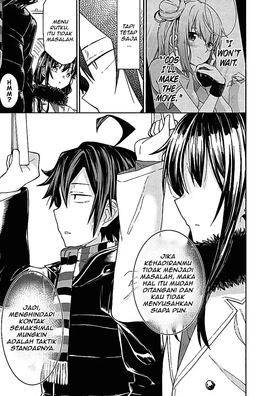 Yahari Ore no Seishun Love Come wa Machigatteiru @comic Chapter 72 - halaman 7