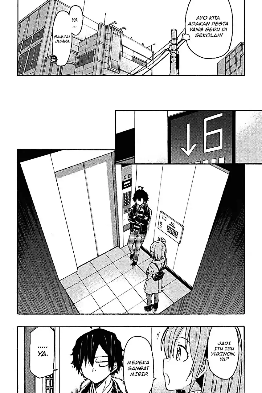 Yahari Ore no Seishun Love Come wa Machigatteiru @comic Chapter 73 - halaman 11