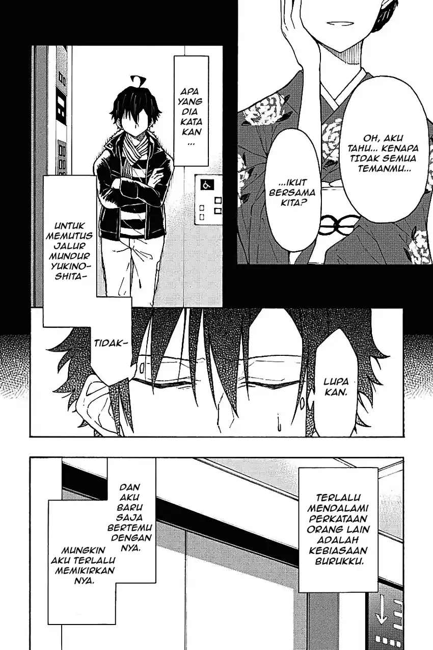 Yahari Ore no Seishun Love Come wa Machigatteiru @comic Chapter 73 - halaman 13
