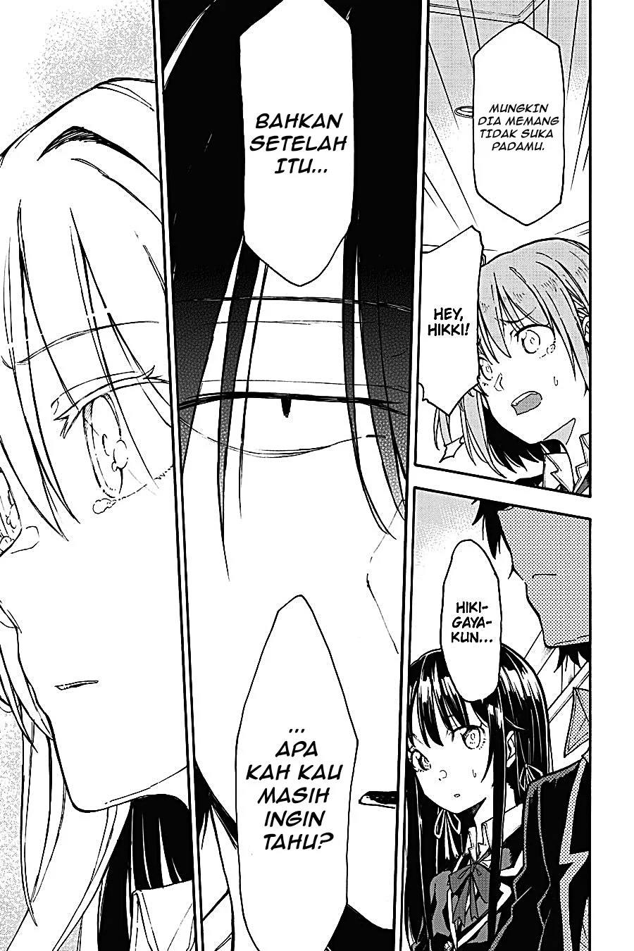 Yahari Ore no Seishun Love Come wa Machigatteiru @comic Chapter 76 - halaman 5