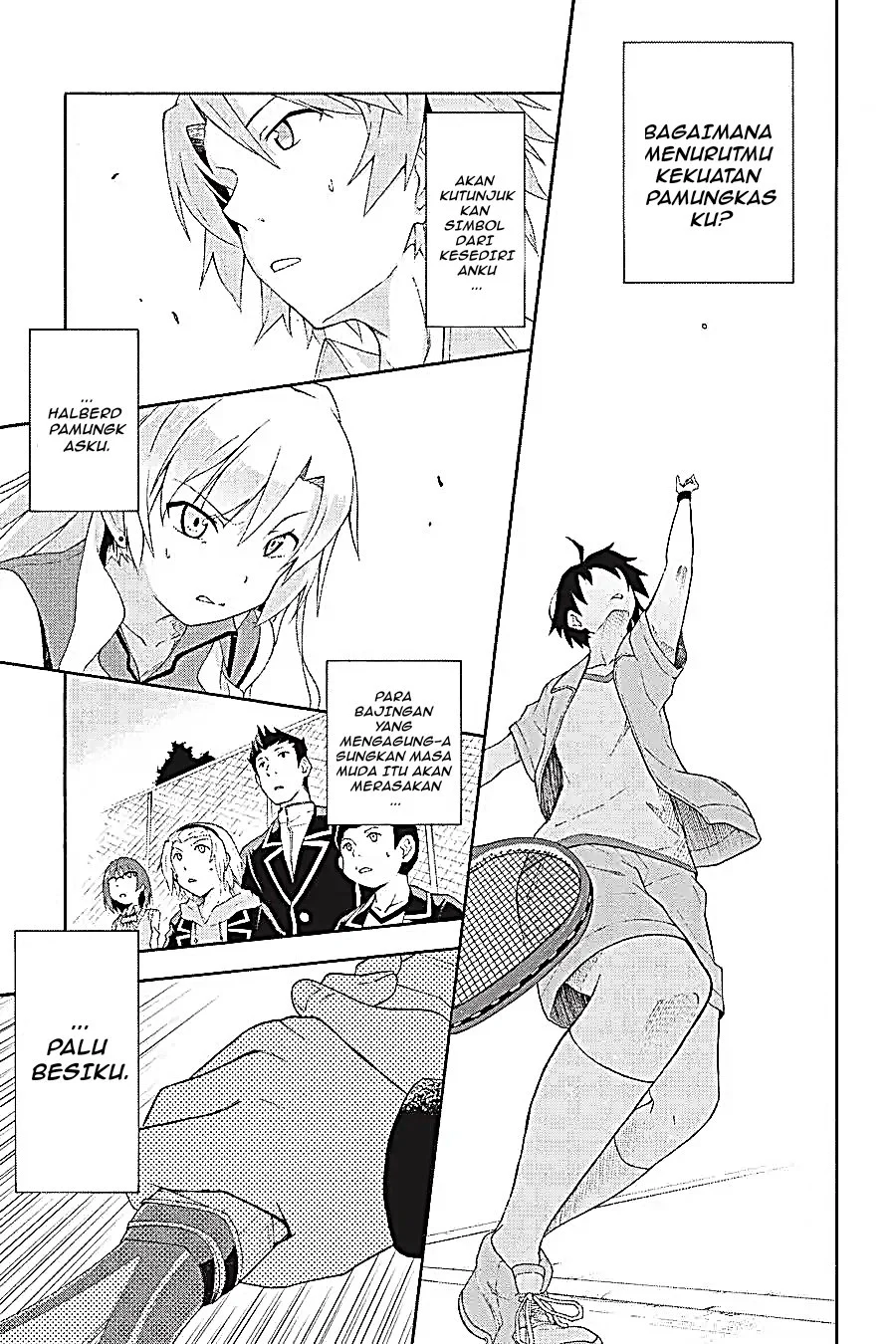 Yahari Ore no Seishun Love Come wa Machigatteiru @comic Chapter 8.1 - halaman 5