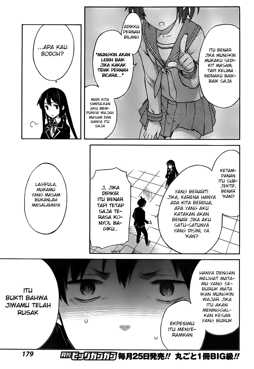 Yahari Ore no Seishun Love Comedy wa Machigatteiru.: Monologue Chapter 1 - halaman 32