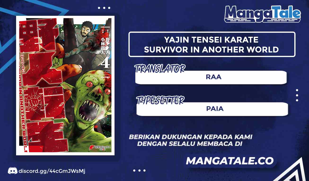Yajin Tensei: Karate Survivor in Another World Chapter 31 - halaman 1