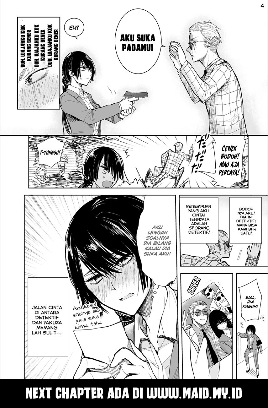 Yakuza to Metsuki no Warui Onna Keiji no Hanashi Chapter 1 - halaman 8