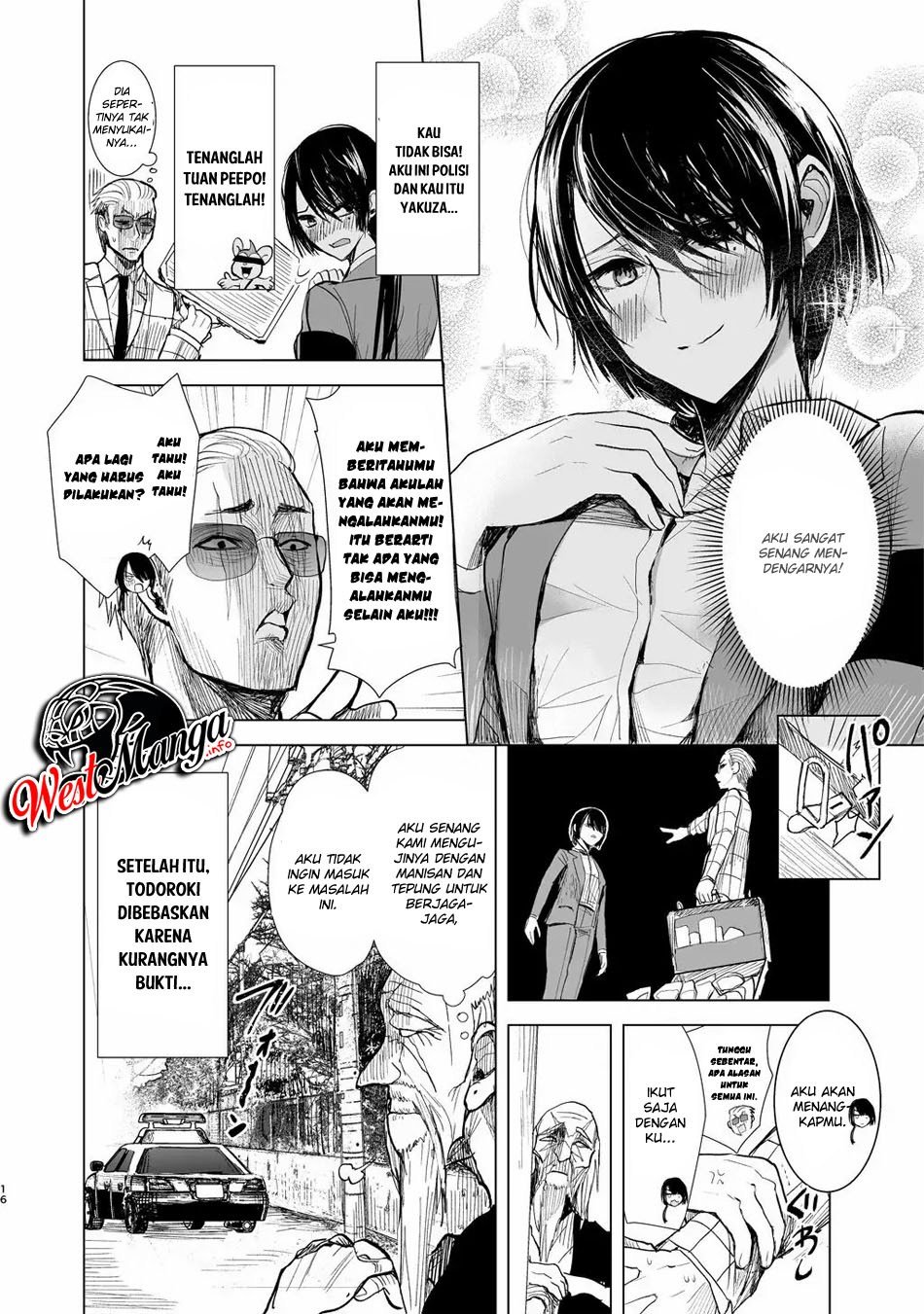 Yakuza to Metsuki no Warui Onna Keiji no Hanashi Chapter 2 - halaman 7