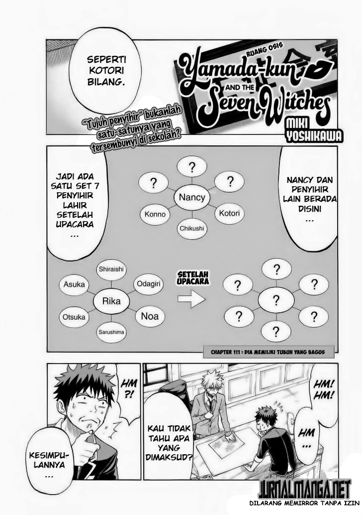 Yamada-kun to 7-nin no Majo Chapter 111 - halaman 2