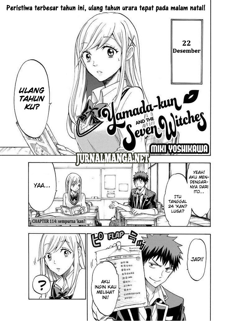 Yamada-kun to 7-nin no Majo Chapter 114 - halaman 2