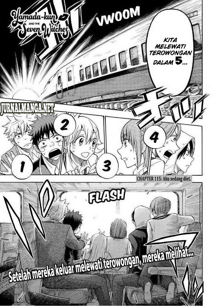 Yamada-kun to 7-nin no Majo Chapter 115 - halaman 2
