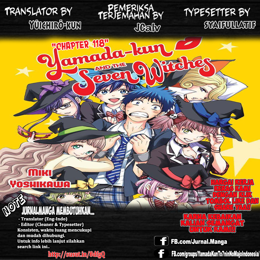 Yamada-kun to 7-nin no Majo Chapter 118 - halaman 1
