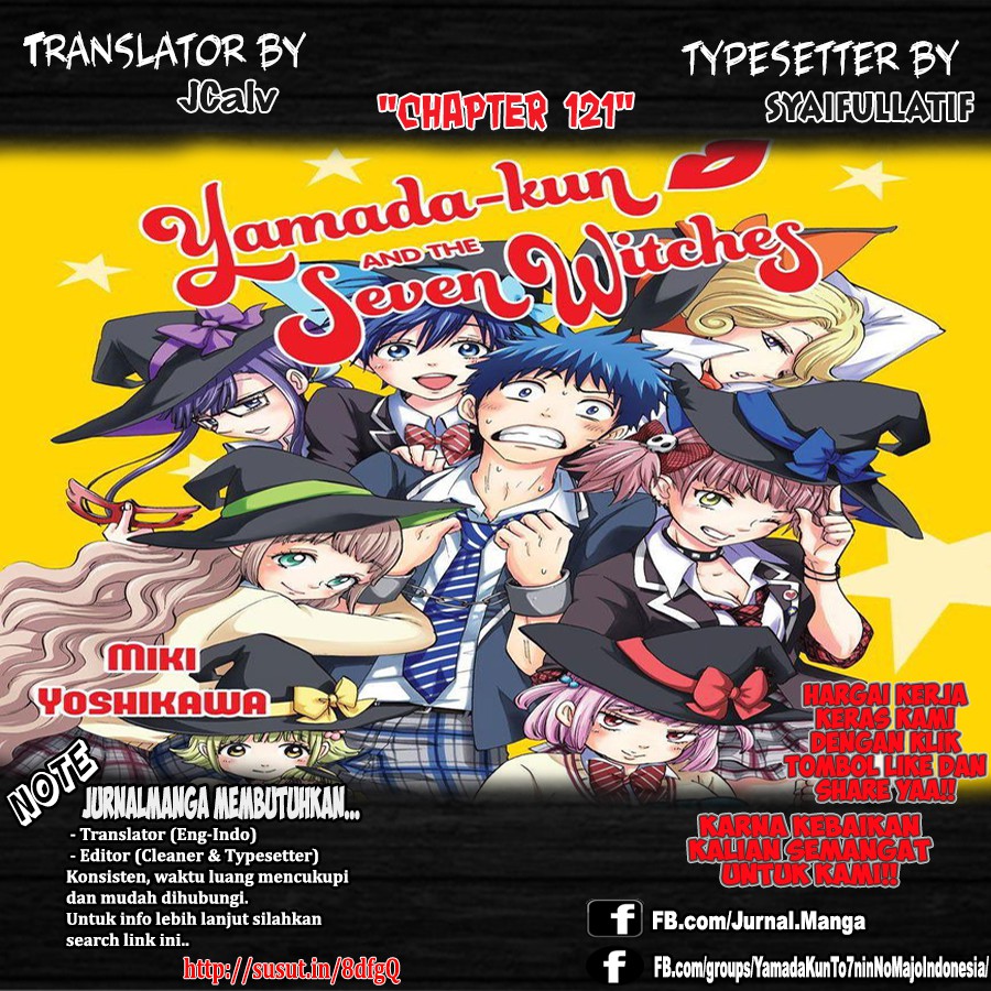 Yamada-kun to 7-nin no Majo Chapter 121 - halaman 1