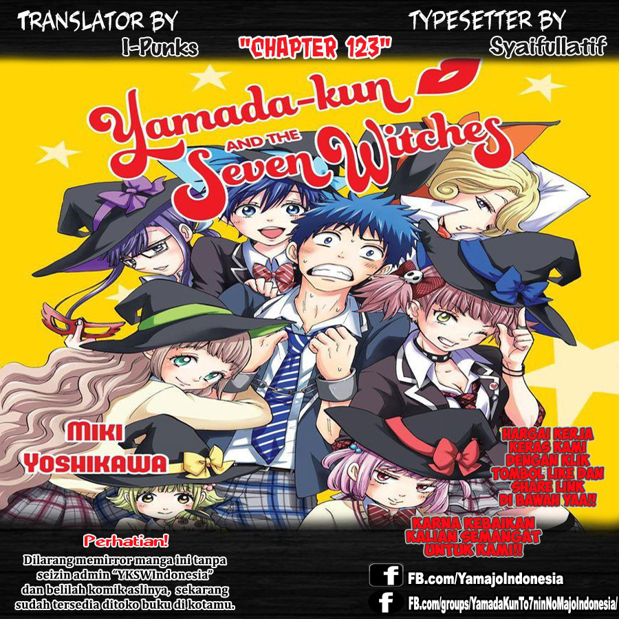 Yamada-kun to 7-nin no Majo Chapter 123 - halaman 1