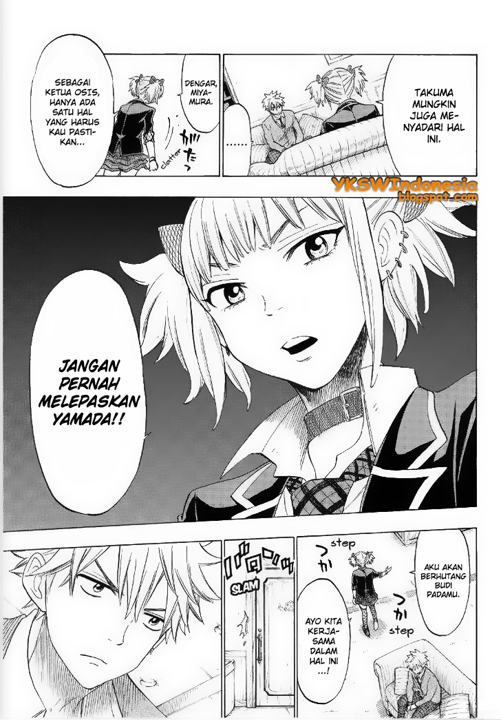 Yamada-kun to 7-nin no Majo Chapter 127 - halaman 8