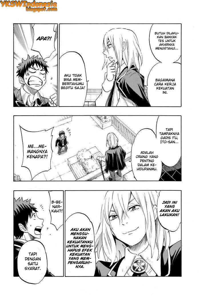 Yamada-kun to 7-nin no Majo Chapter 128 - halaman 19