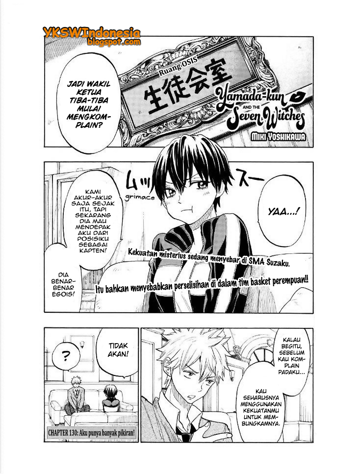 Yamada-kun to 7-nin no Majo Chapter 130 - halaman 2
