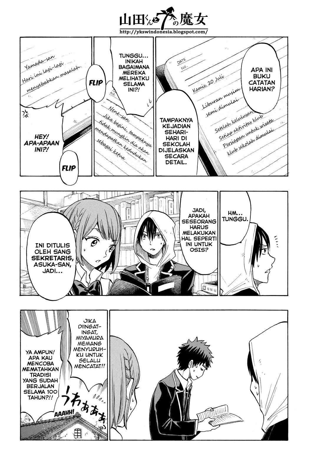 Yamada-kun to 7-nin no Majo Chapter 131 - halaman 11