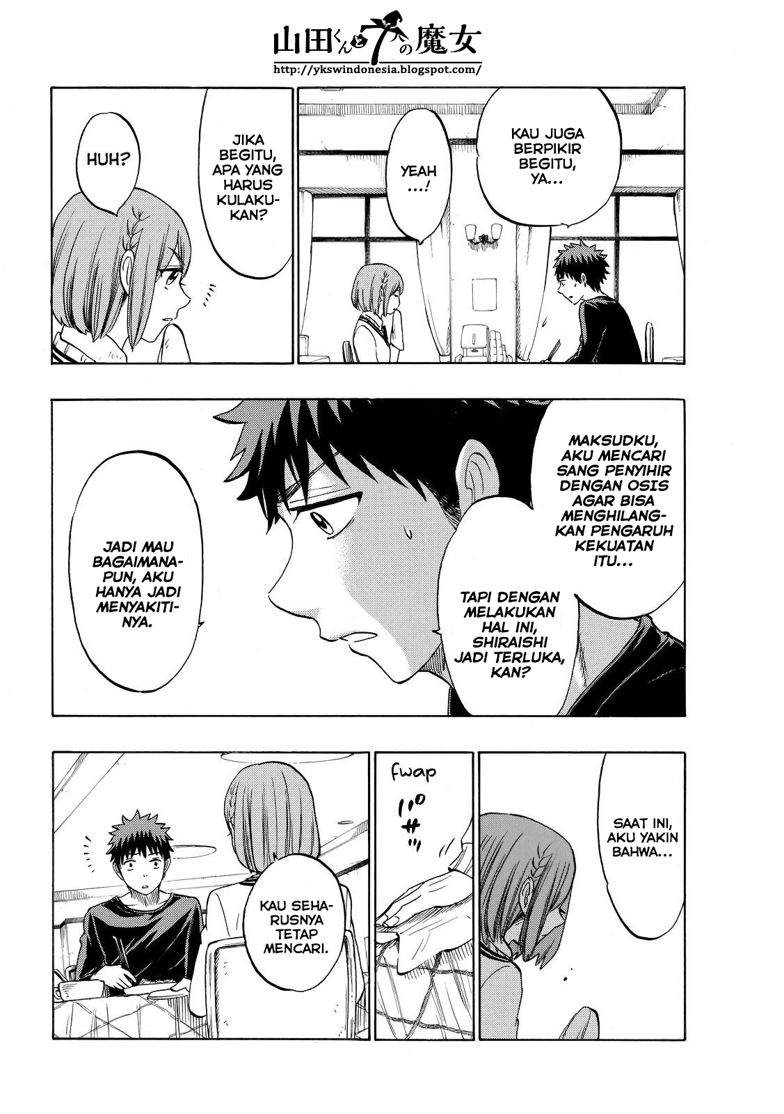 Yamada-kun to 7-nin no Majo Chapter 131 - halaman 19