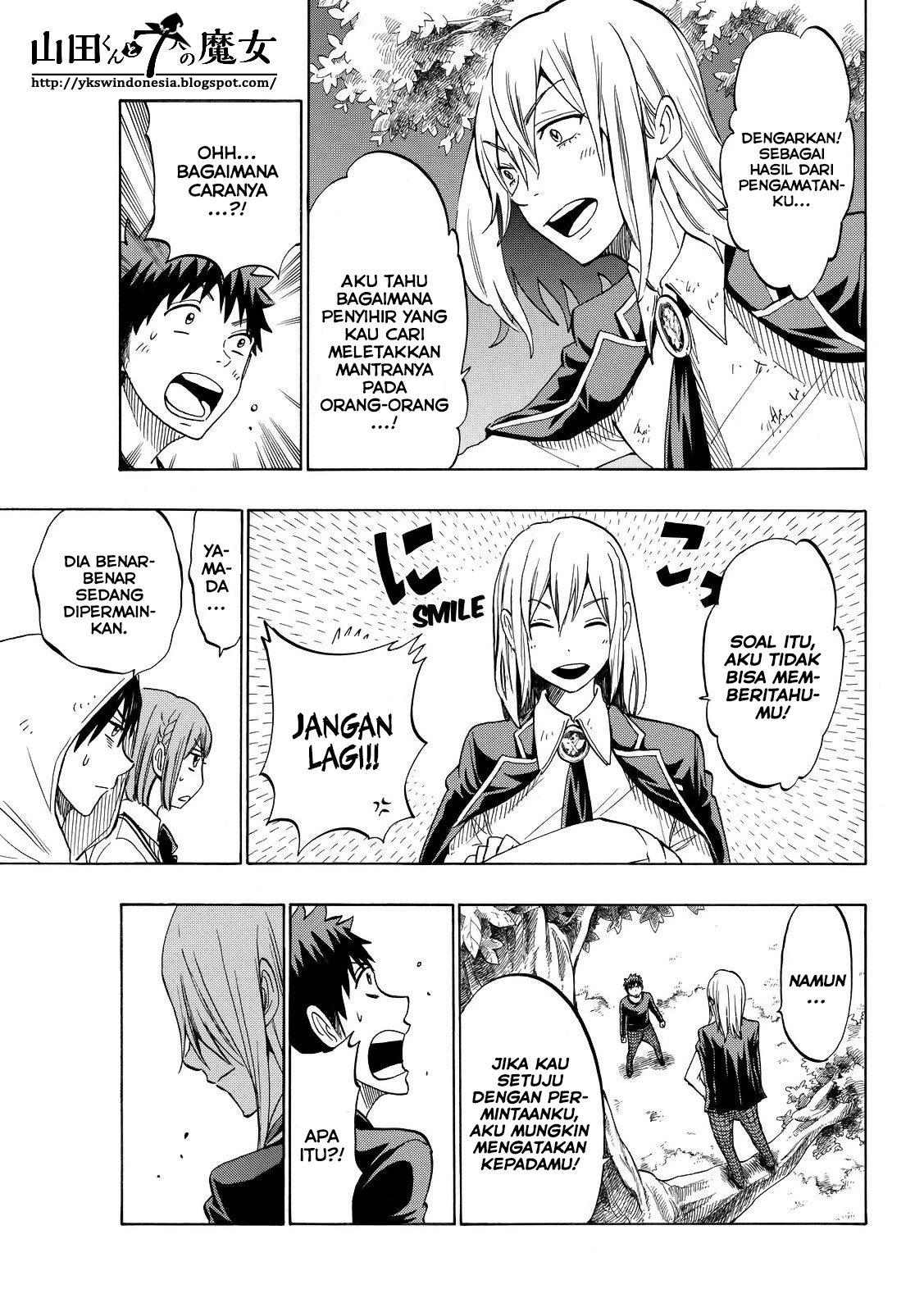 Yamada-kun to 7-nin no Majo Chapter 132 - halaman 10