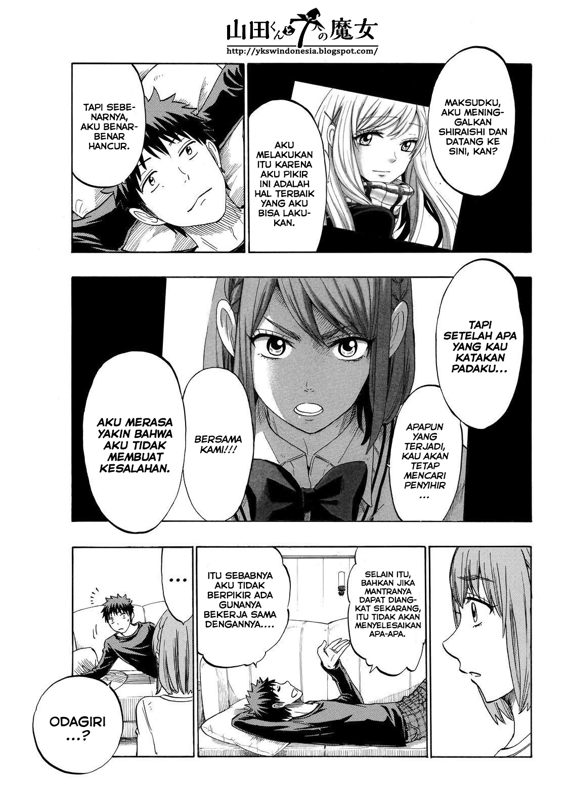 Yamada-kun to 7-nin no Majo Chapter 132 - halaman 18