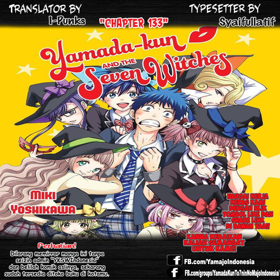 Yamada-kun to 7-nin no Majo Chapter 133 - halaman 1