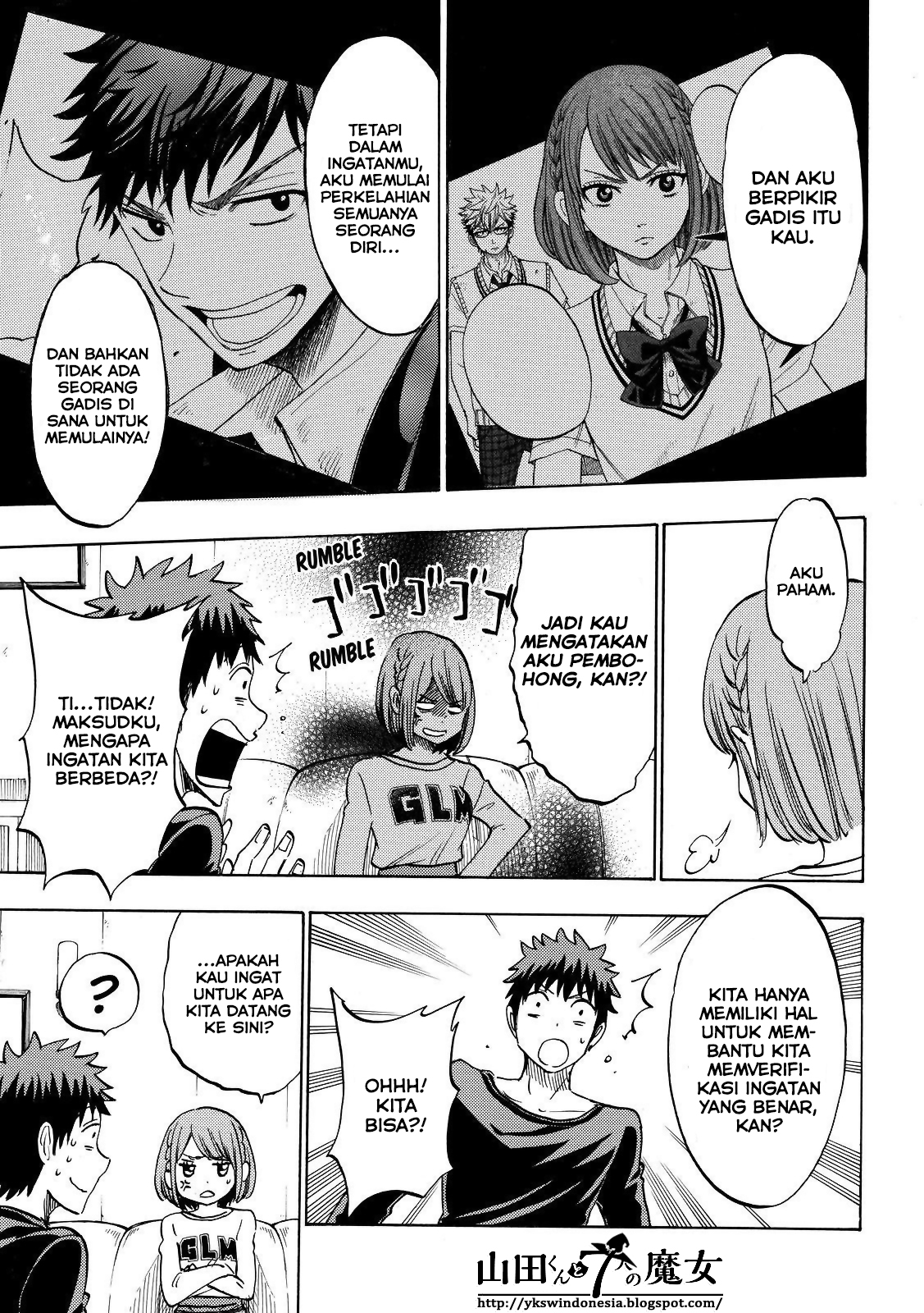 Yamada-kun to 7-nin no Majo Chapter 133 - halaman 14