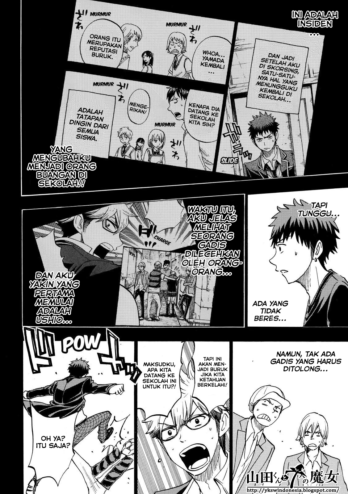 Yamada-kun to 7-nin no Majo Chapter 133 - halaman 9