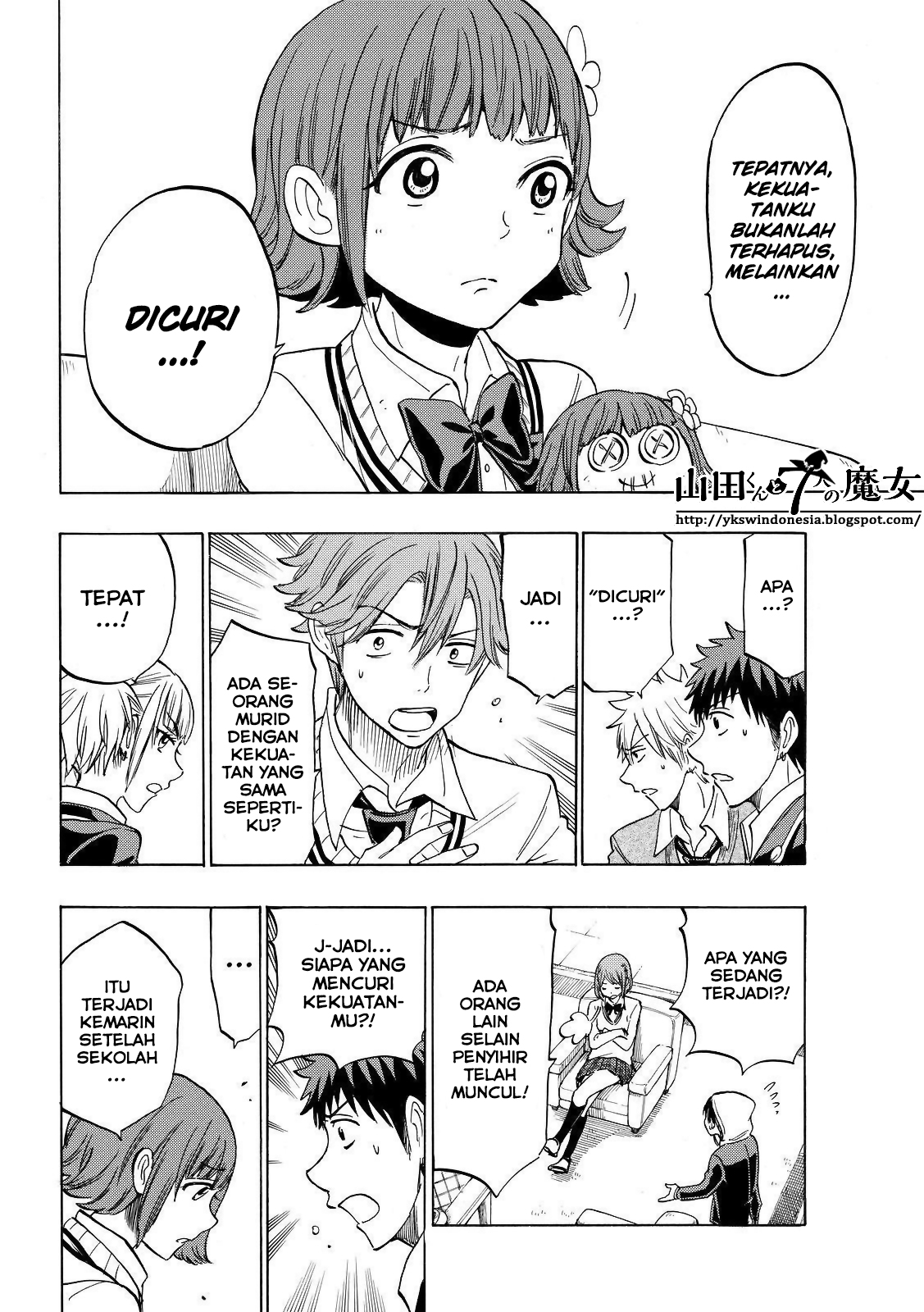 Yamada-kun to 7-nin no Majo Chapter 134 - halaman 15