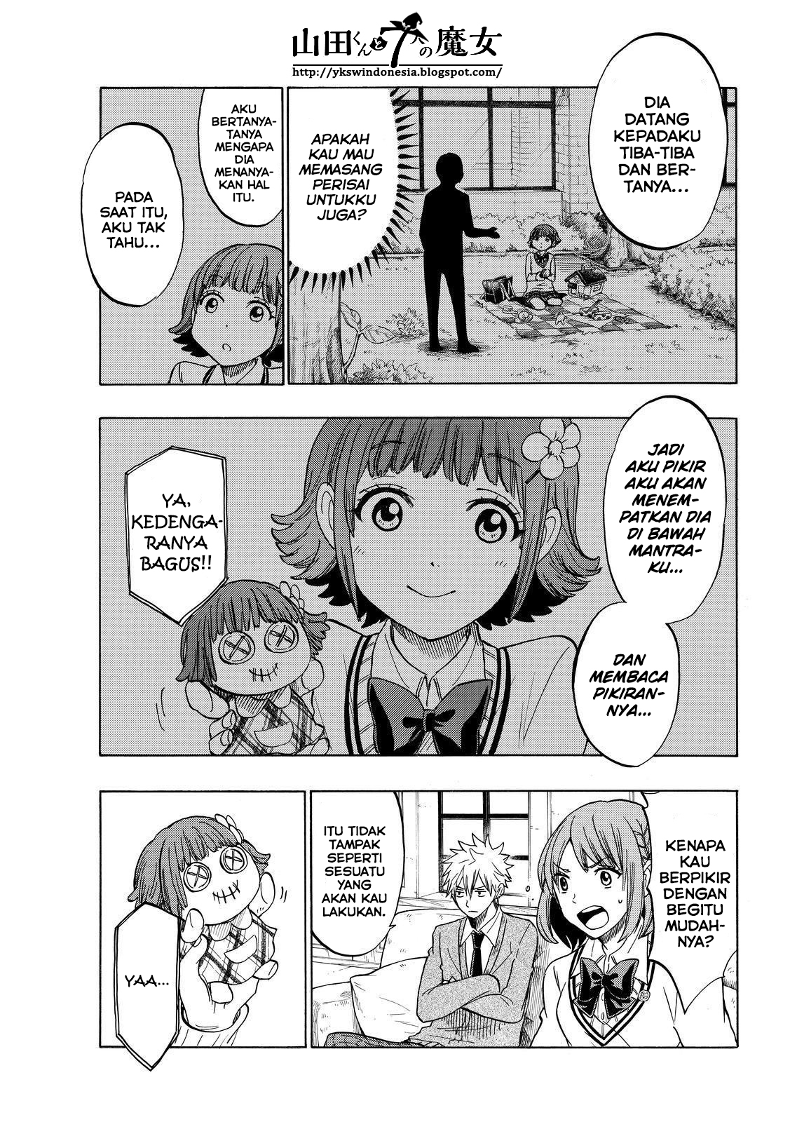 Yamada-kun to 7-nin no Majo Chapter 134 - halaman 16