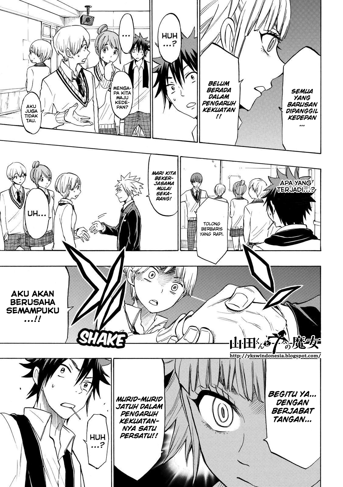 Yamada-kun to 7-nin no Majo Chapter 135 - halaman 20