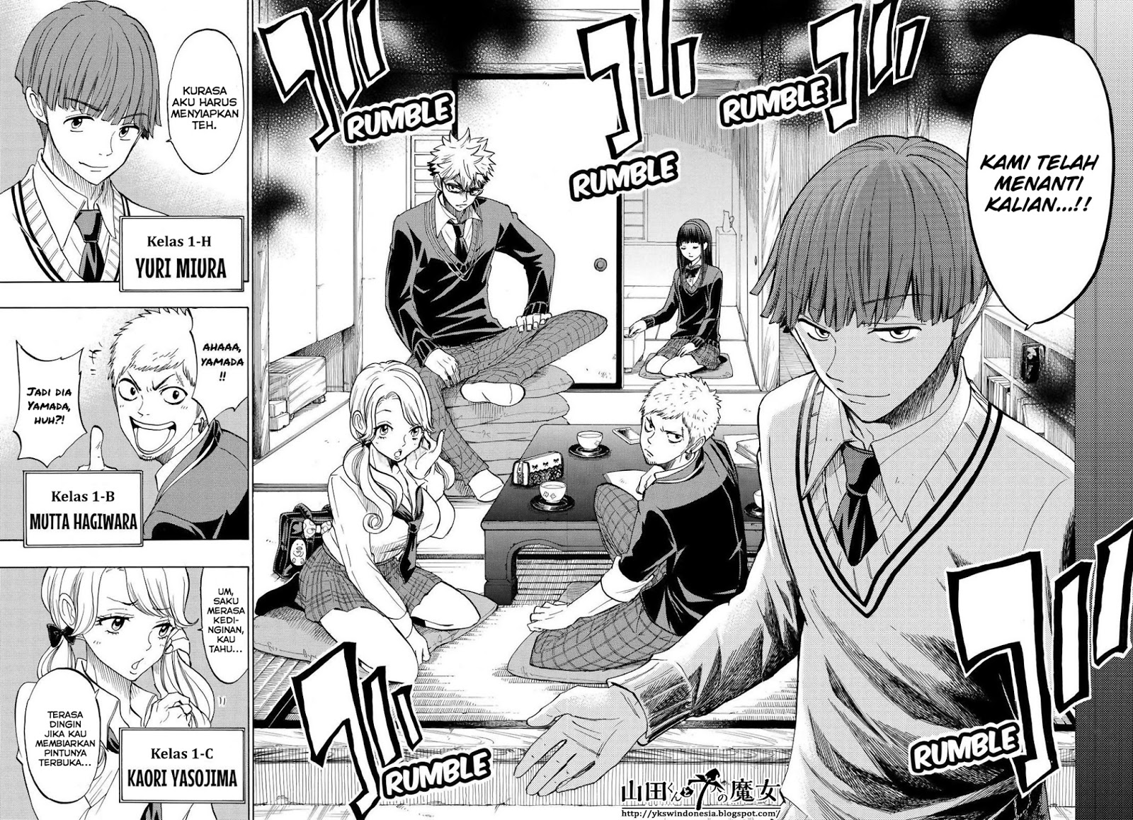 Yamada-kun to 7-nin no Majo Chapter 136 - halaman 15
