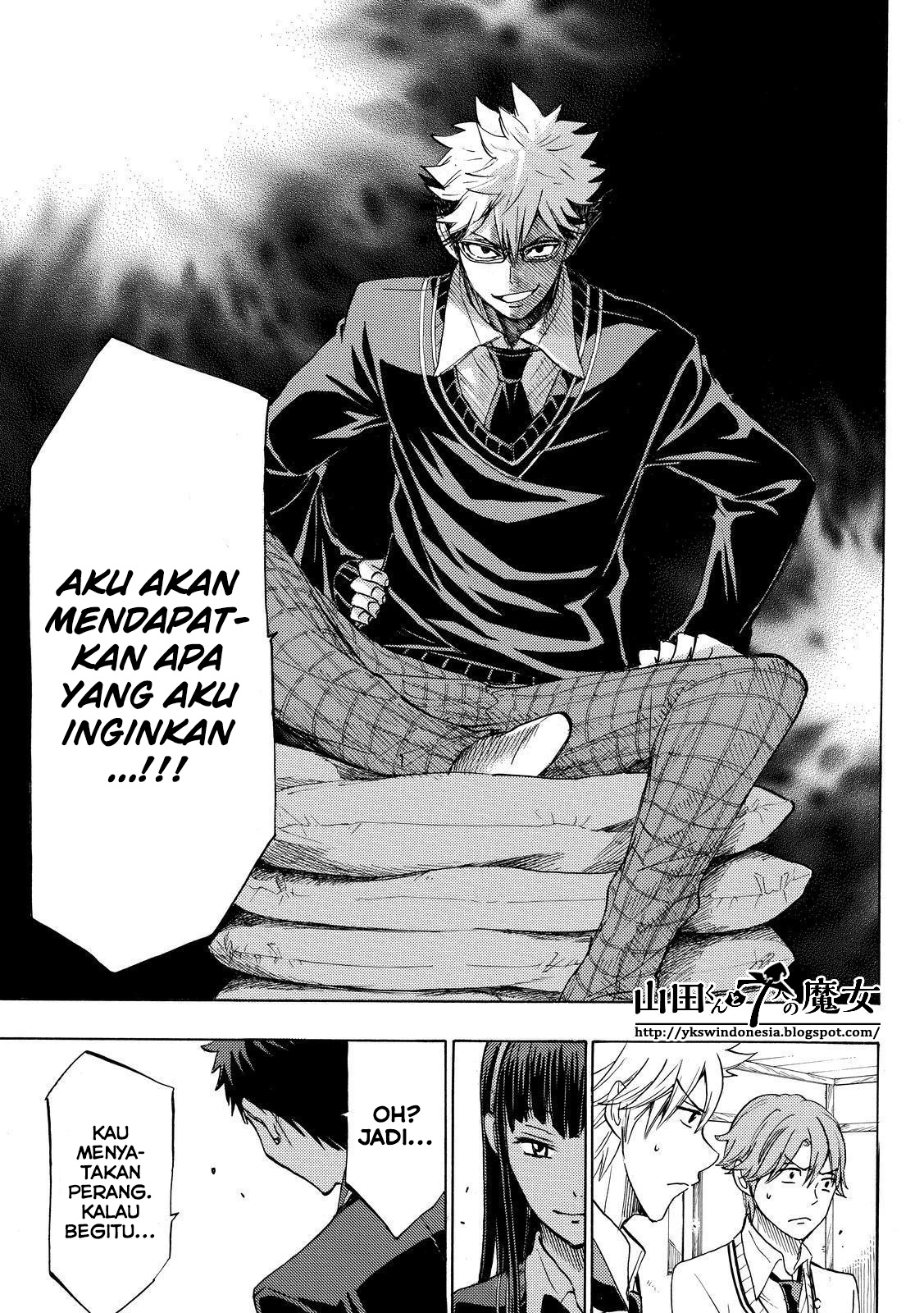Yamada-kun to 7-nin no Majo Chapter 136 - halaman 19