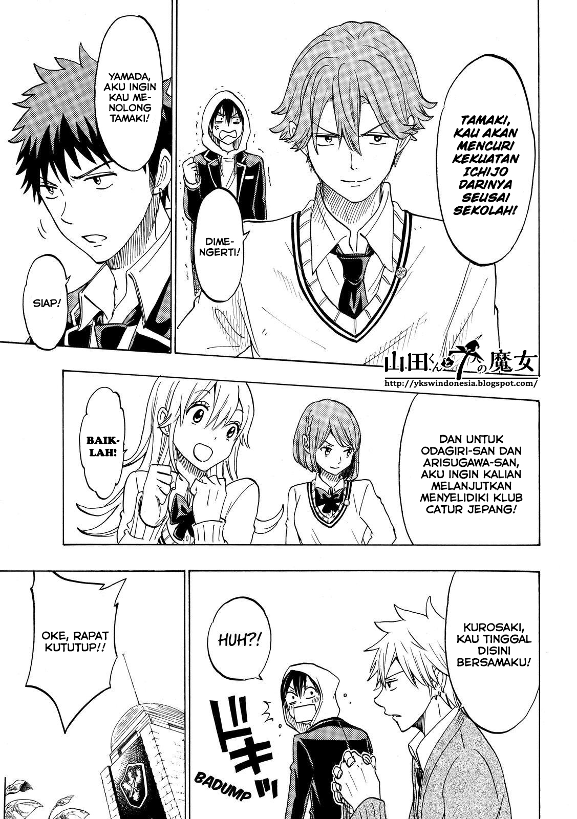 Yamada-kun to 7-nin no Majo Chapter 137 - halaman 18
