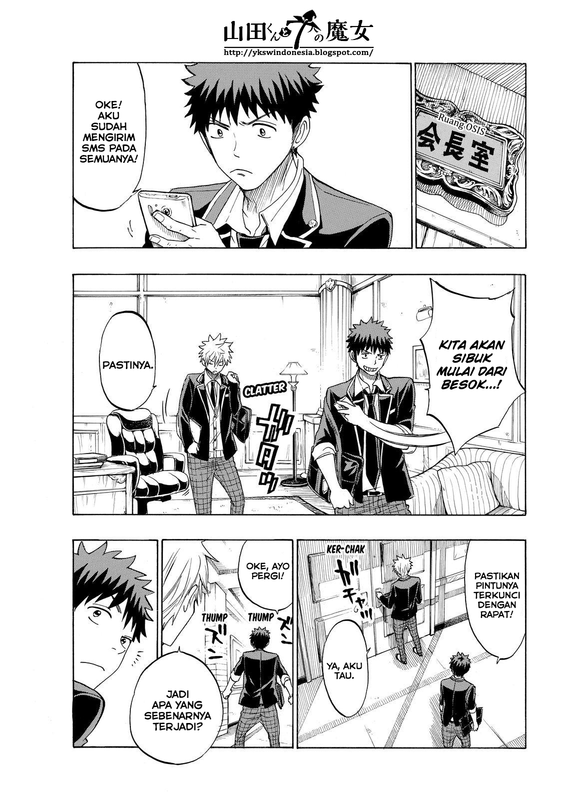 Yamada-kun to 7-nin no Majo Chapter 137 - halaman 8