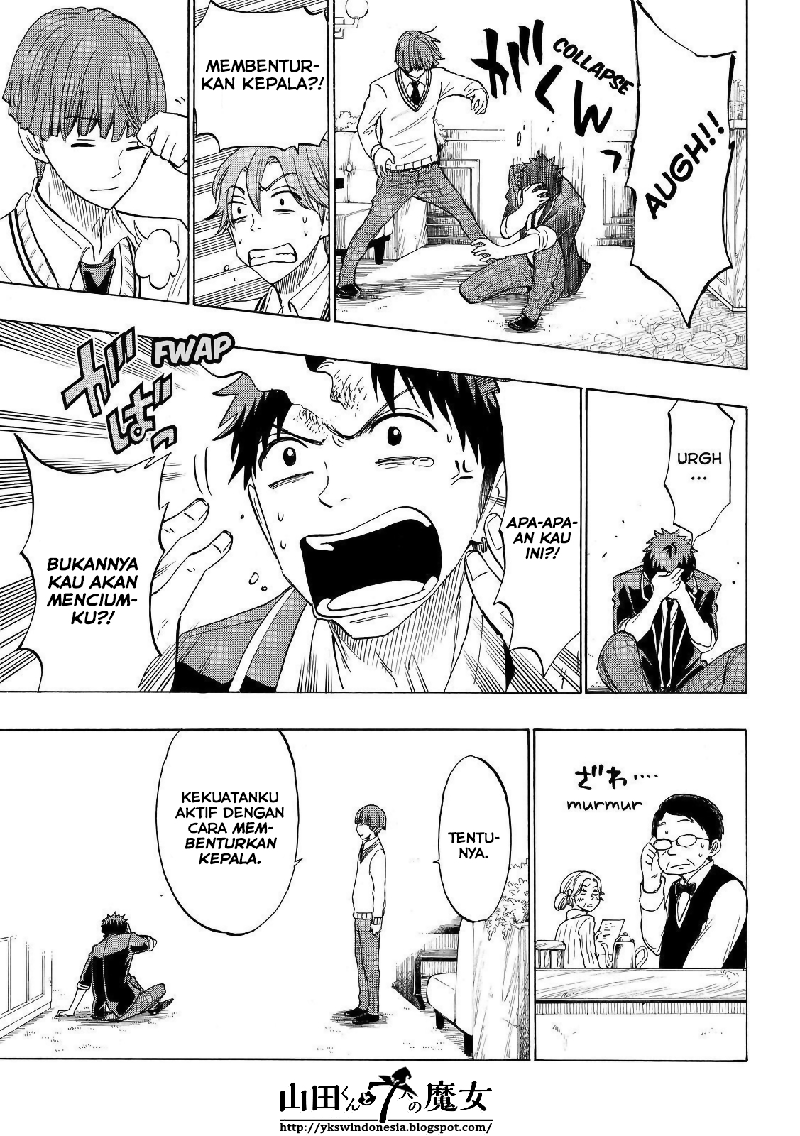 Yamada-kun to 7-nin no Majo Chapter 138 - halaman 19