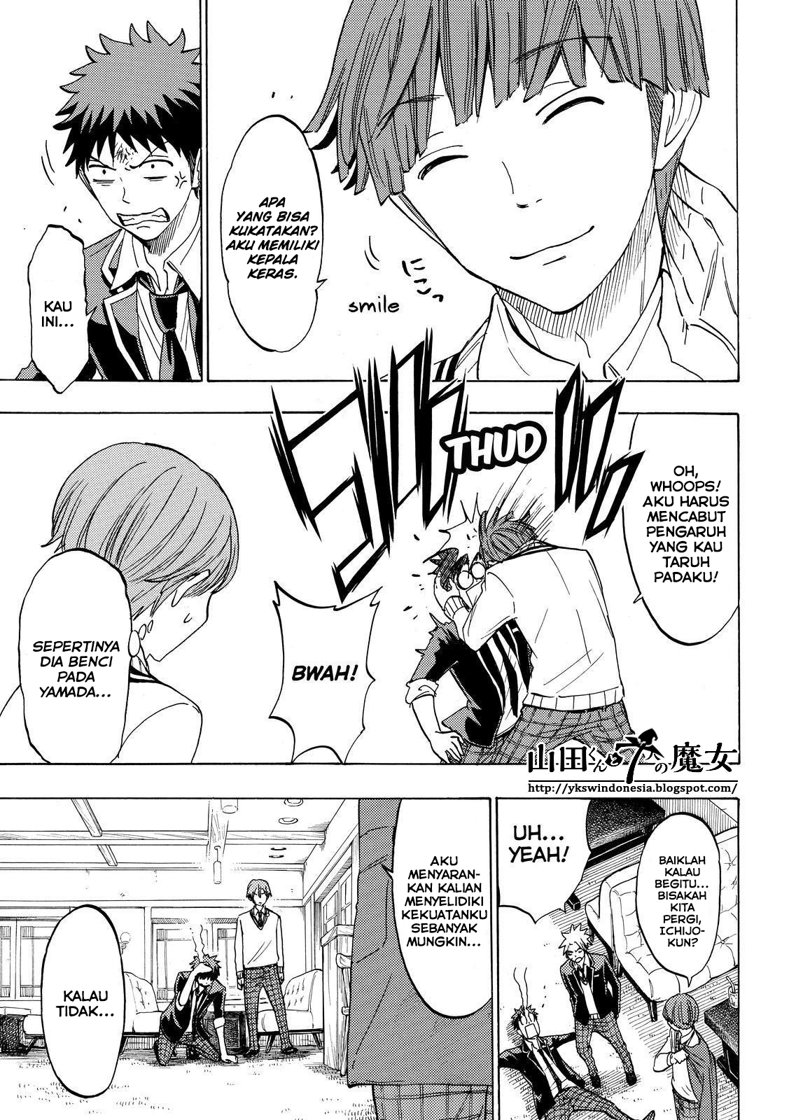 Yamada-kun to 7-nin no Majo Chapter 138 - halaman 21