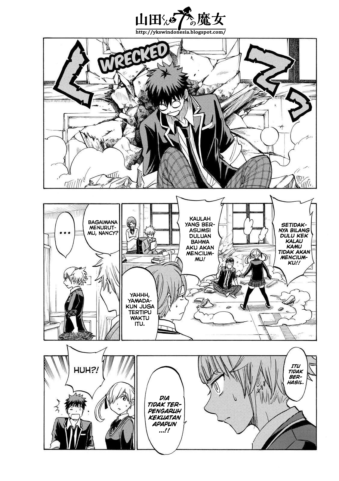Yamada-kun to 7-nin no Majo Chapter 139 - halaman 6