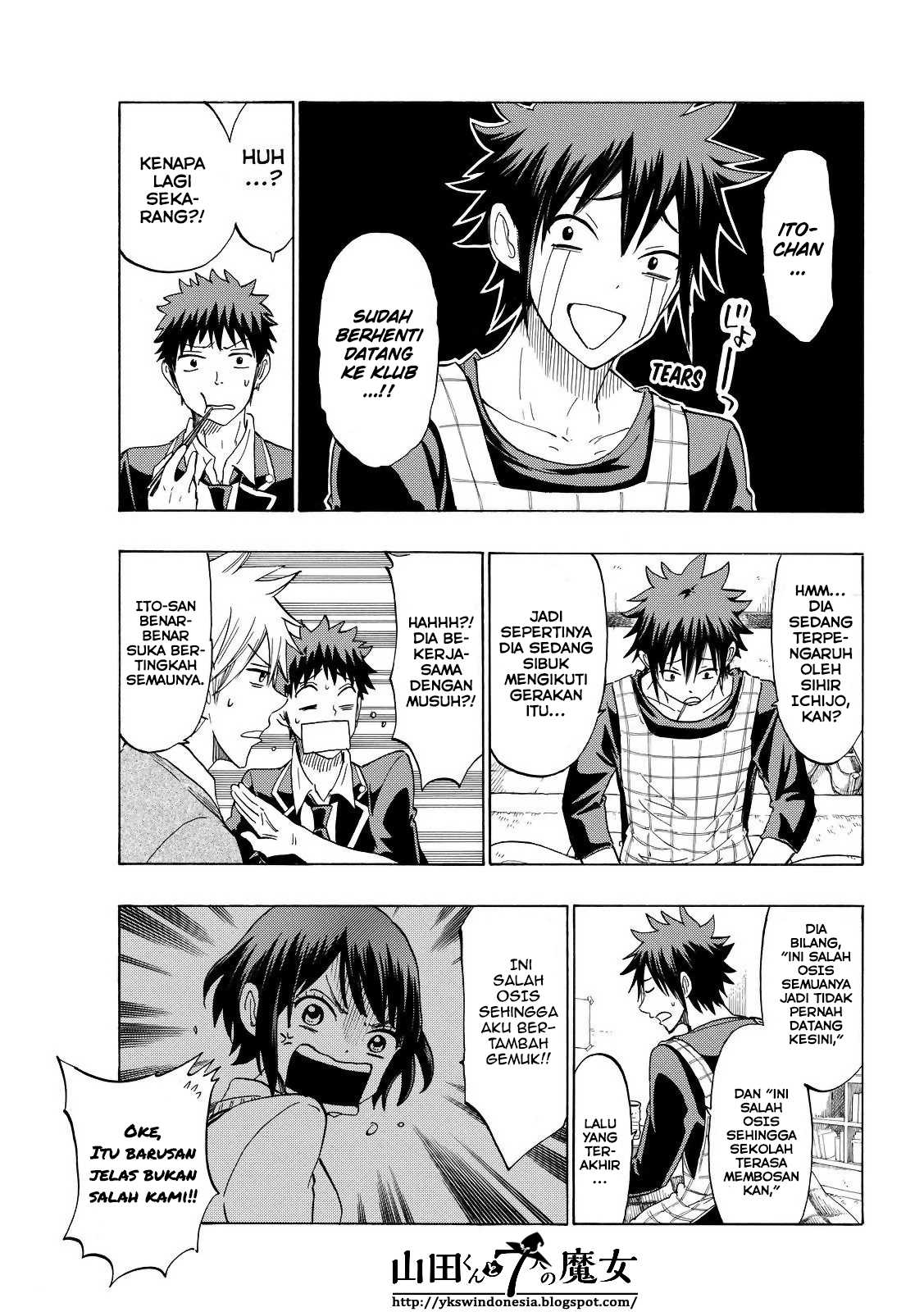 Yamada-kun to 7-nin no Majo Chapter 140 - halaman 14