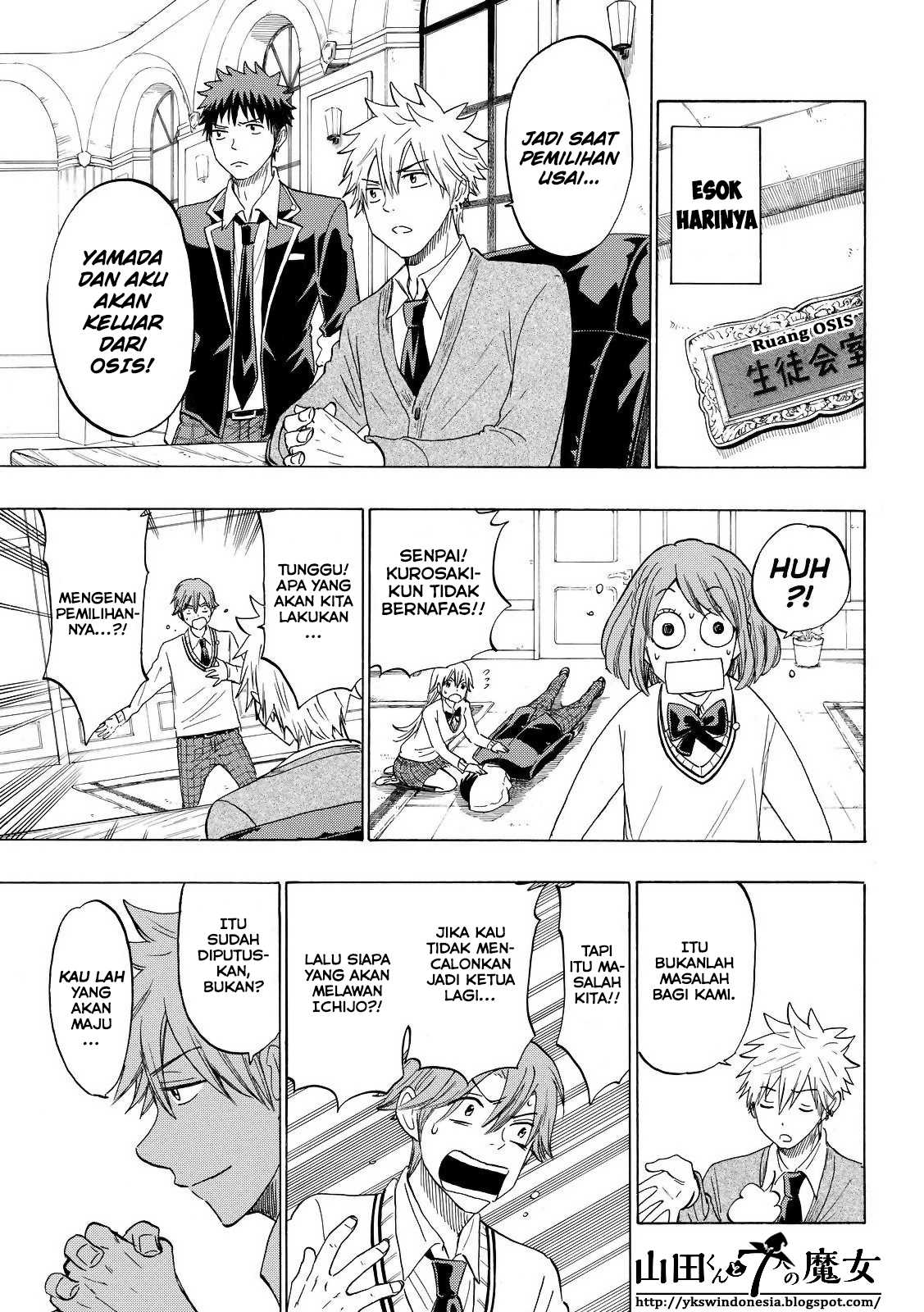 Yamada-kun to 7-nin no Majo Chapter 140 - halaman 20
