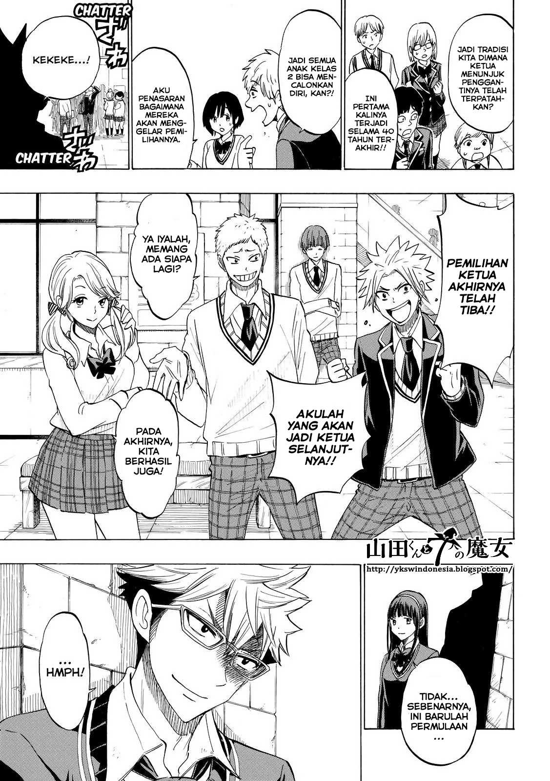 Yamada-kun to 7-nin no Majo Chapter 140 - halaman 6