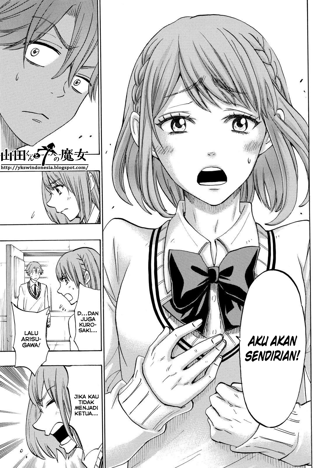 Yamada-kun to 7-nin no Majo Chapter 141 - halaman 15