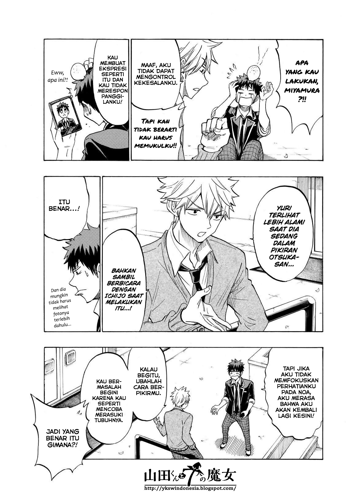 Yamada-kun to 7-nin no Majo Chapter 142 - halaman 14