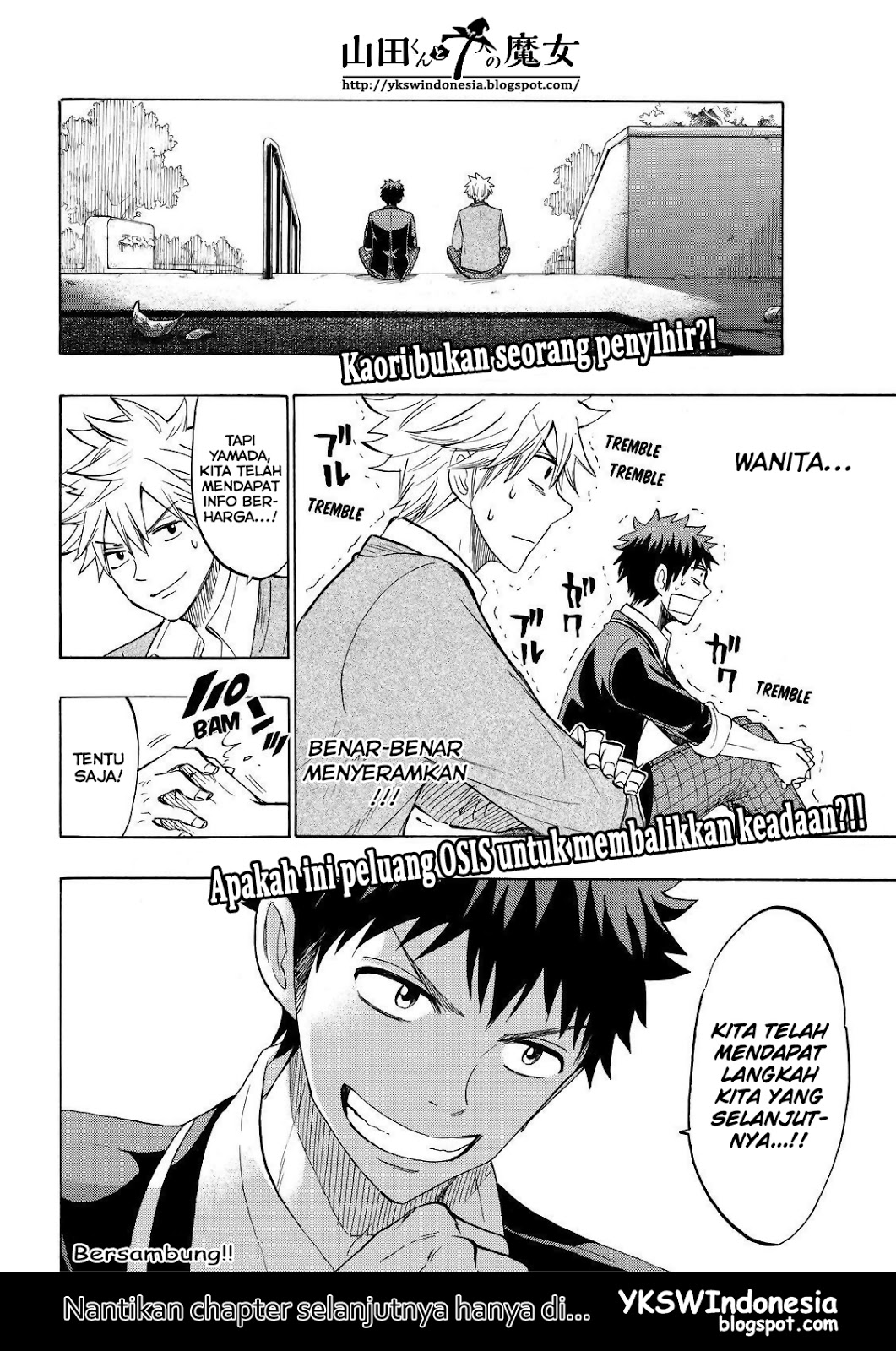 Yamada-kun to 7-nin no Majo Chapter 143 - halaman 21