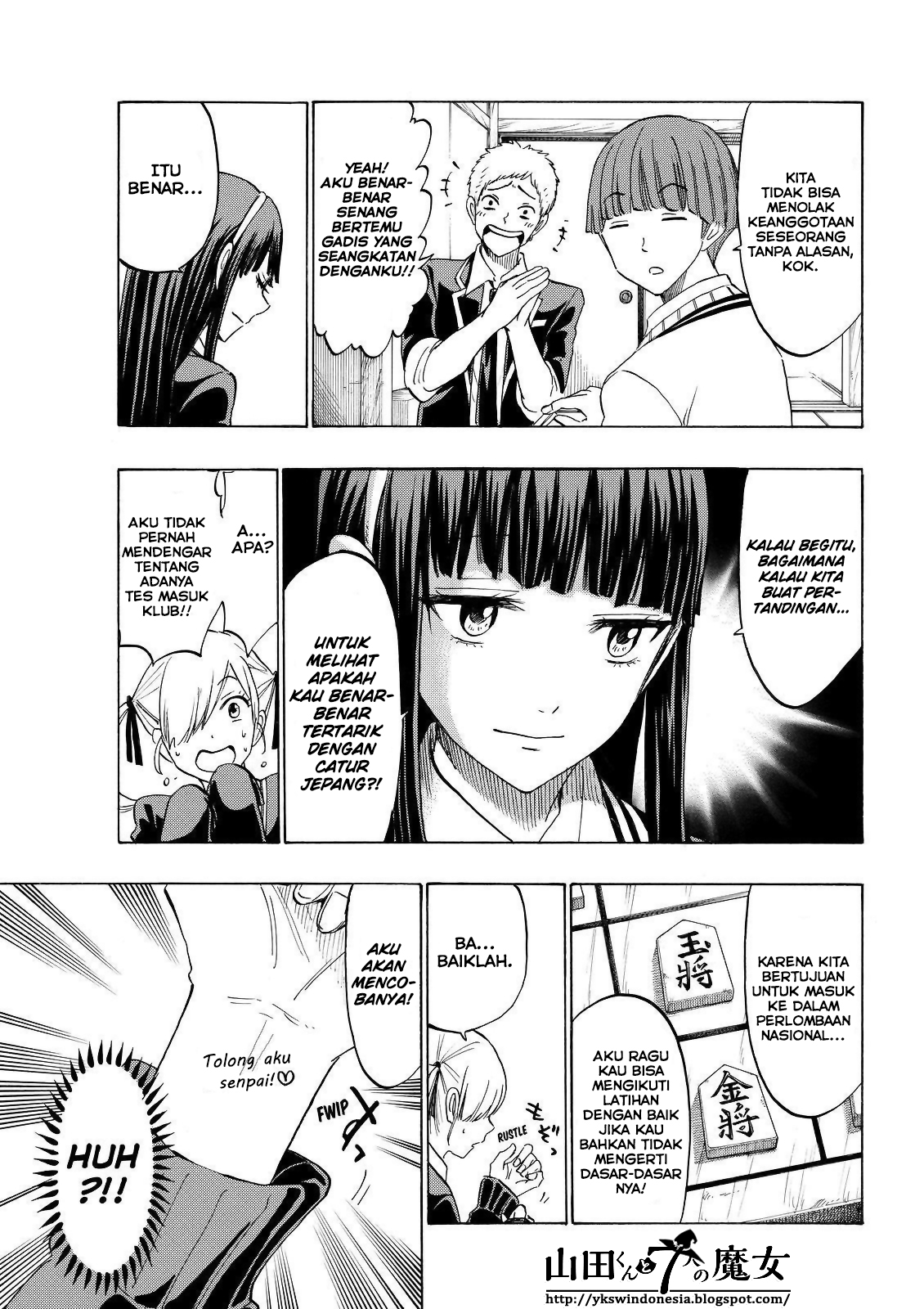 Yamada-kun to 7-nin no Majo Chapter 143 - halaman 8