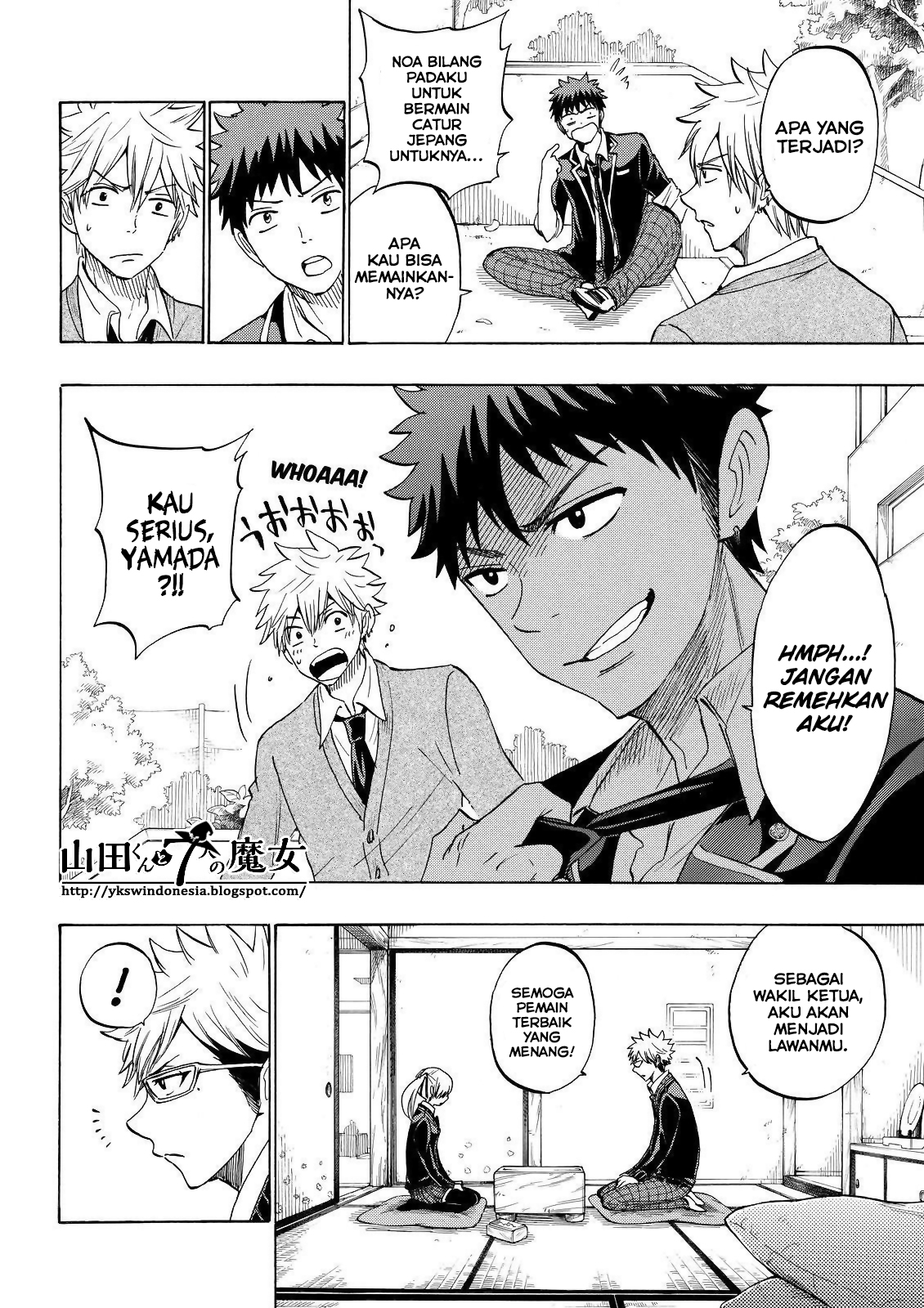 Yamada-kun to 7-nin no Majo Chapter 143 - halaman 9
